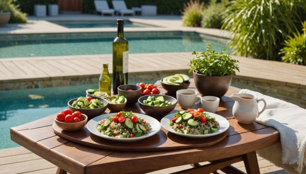 Cures détox et repas équilibrés au spa
