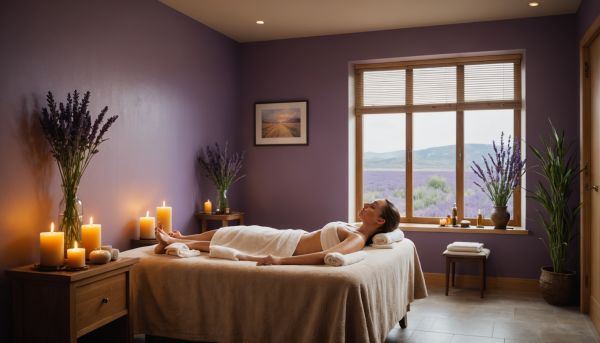 Massages aux huiles essentielles et bains bouillonnants
