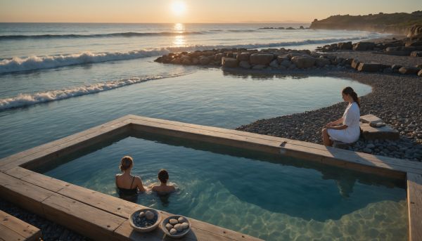 Soins de santé par l'eau de mer et boues